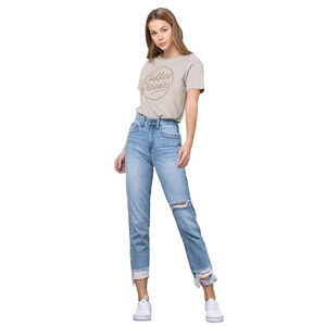Insane Genes High Waisted Tapered Jeans